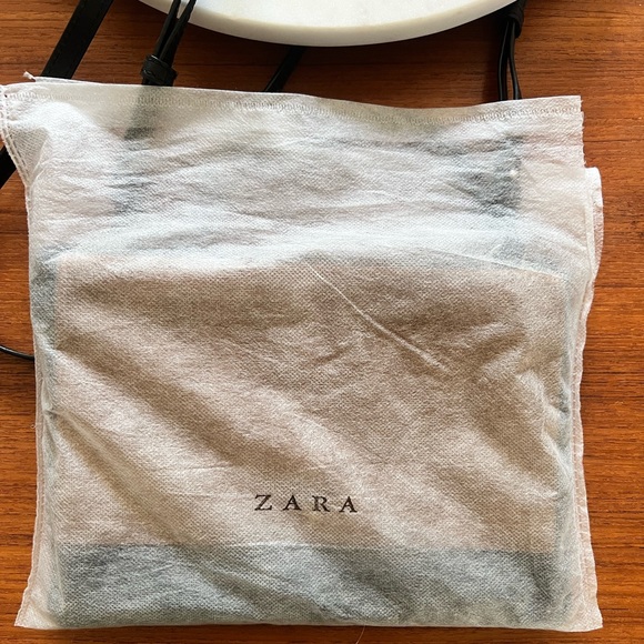 Zara Leather & Suede Crossbody Bag - Picture 9 of 12
